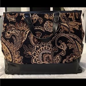 BEIS The Mini Tote in Tapestry